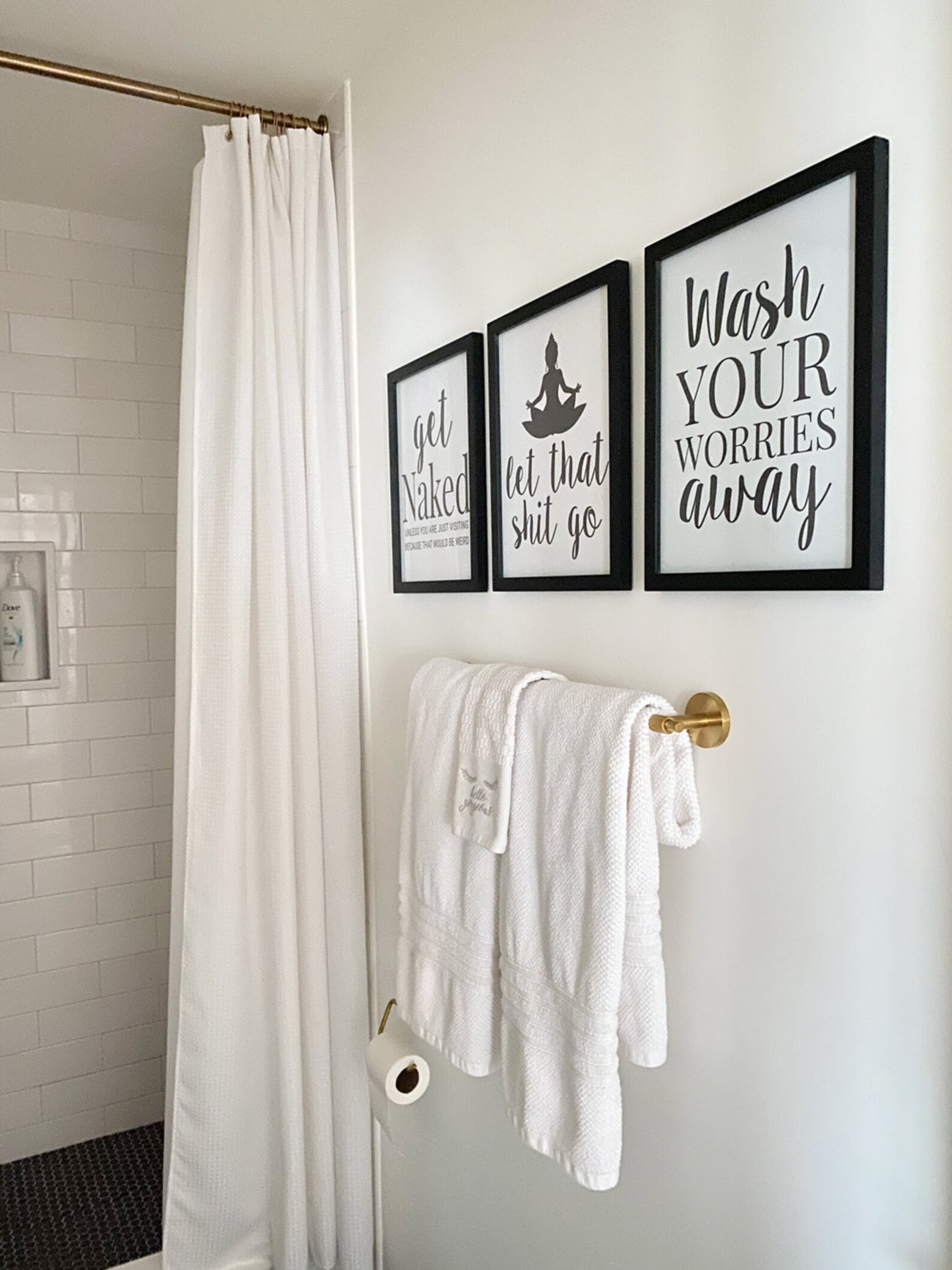 BATHROOM ART Funny Bathroom Printable Wall Art Wall Decor, Set of 4, DOWNLOAD File Only Eps, Jpg ...