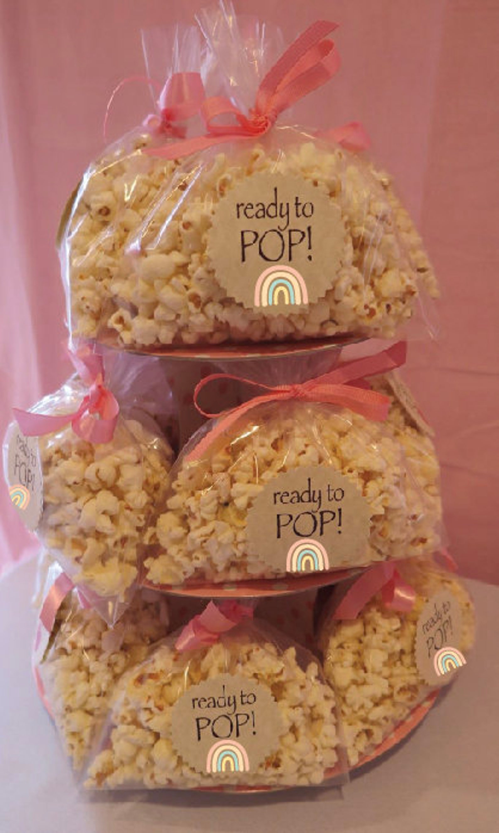 BABY SHOWER Favor Ready to POP Rainbow Designdigital File Etsy