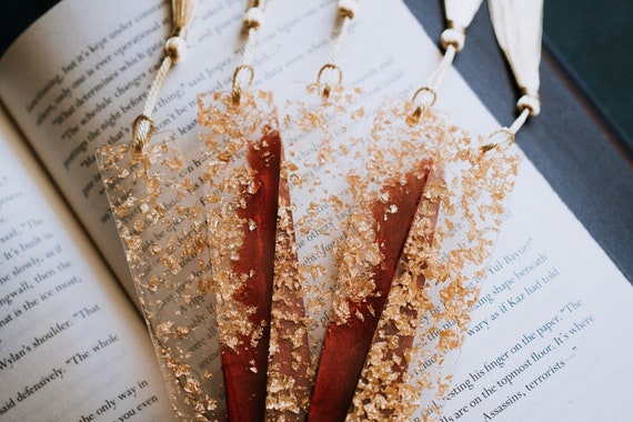 The EASIEST DIY Resin Bookmarks! - Living Letter Home
