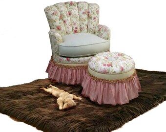 Handmade Plush Faux Fur Area Rug – Shaggy Sheepskin Pelt Design