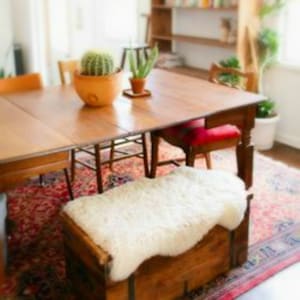 Plush Faux Fur Single Sheepskin Pelt Area Rug - Shaggy Common Sheep Design - White or Off White - Designer Throw - Fur Accents - USA