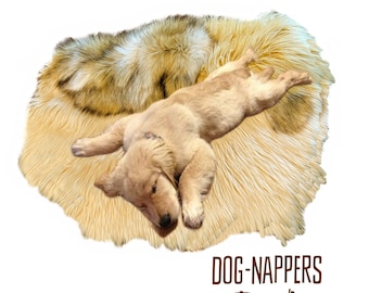 Zotteliger Weicher Luxus Kunstpelz Hund - Napper Hundebett - Tabby Katzenmatte - Gepolsterter Plüsch Zottelfell Fellfutter - Fur Accents USA