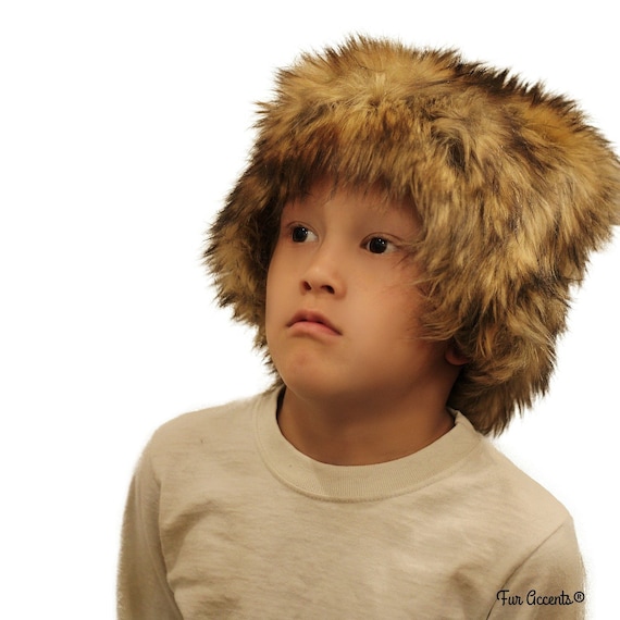 Werewolf Face Adult Faux Fur Brown Werewolf Face Adult Faux Fur Brown