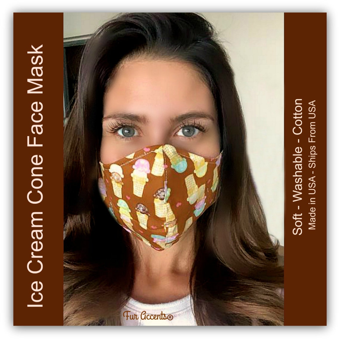 FACE MASKS Hand Made USA Chintz Fabric Face Mask Dust Etsy