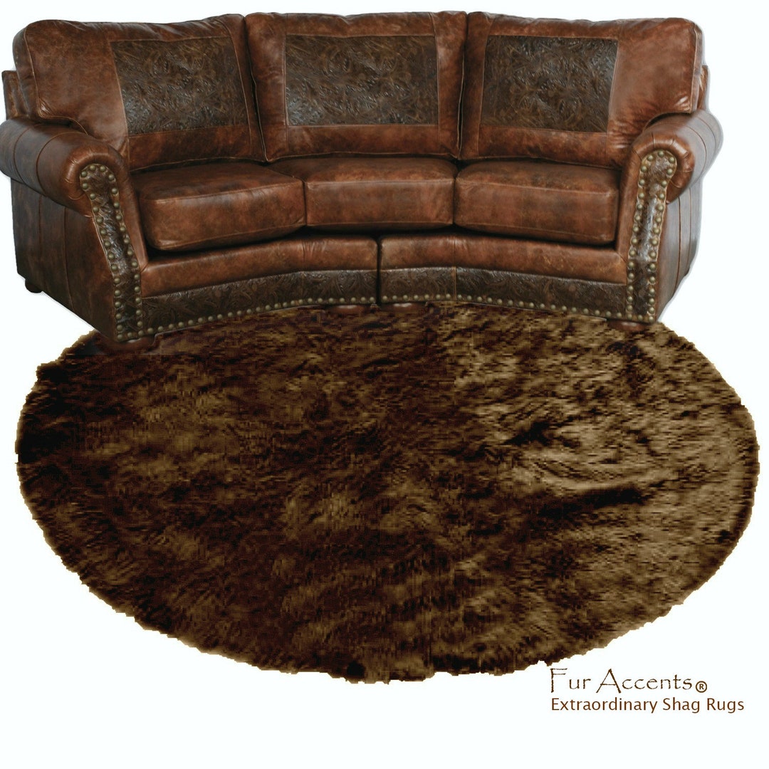 Plush Faux Fur Area Rug - Luxury Fur-thick White Shaggy Sheepskin ...