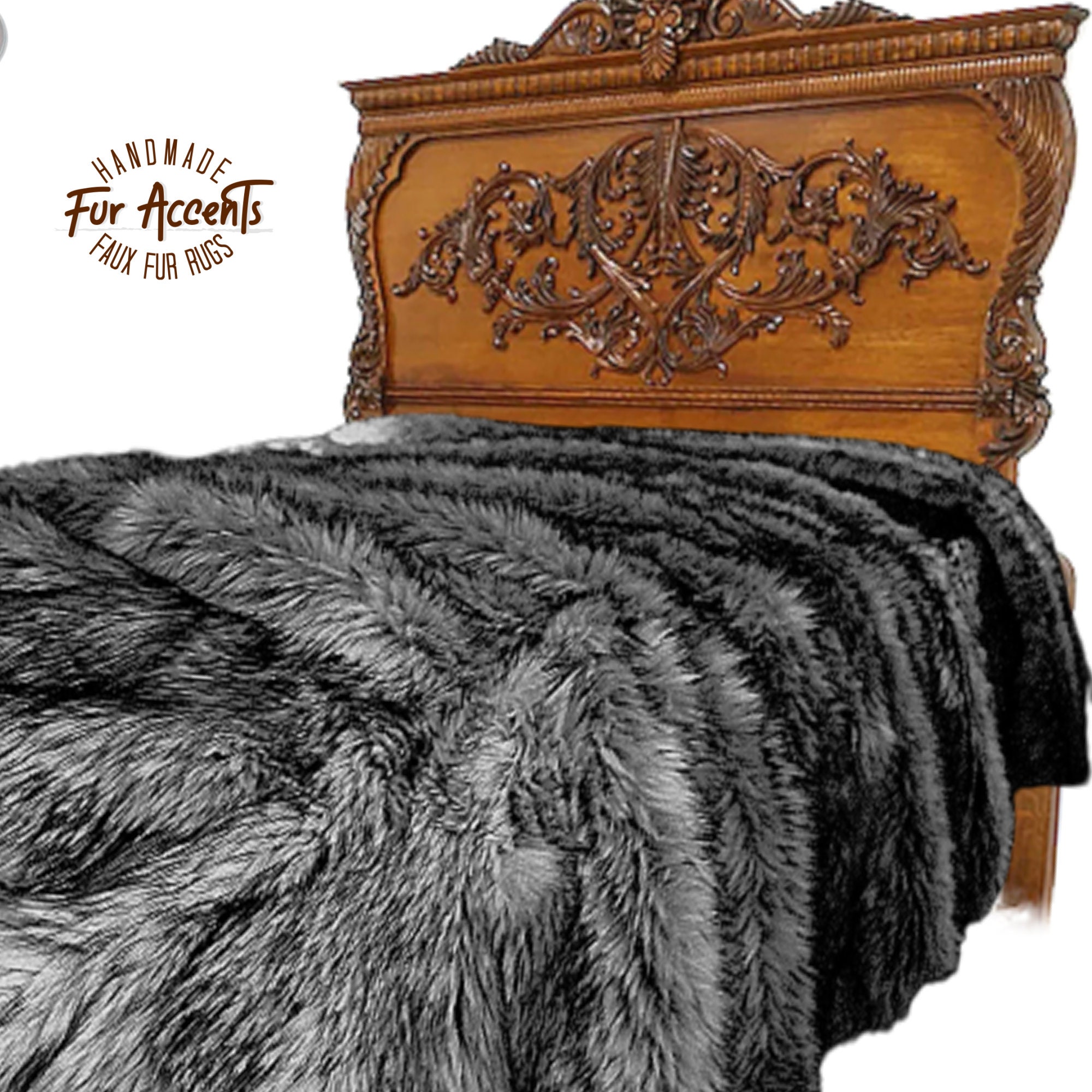 Wolf fur bedding cheap