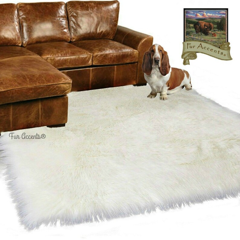 Extraordinary Faux Fur Area Rug Gy Thick Bonded Sheepskin Square Rectangle Pelt Design 6 Colors Art Rugs By Accents Usa