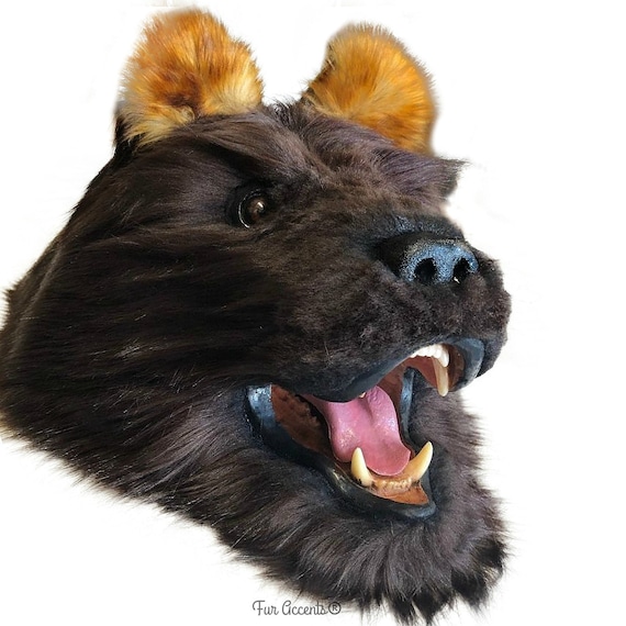 毛皮ラグ 熊 茶色　黒 Amazon.co.jp: 熊毛皮ラグカーペット 敷物ラグマットカーペット