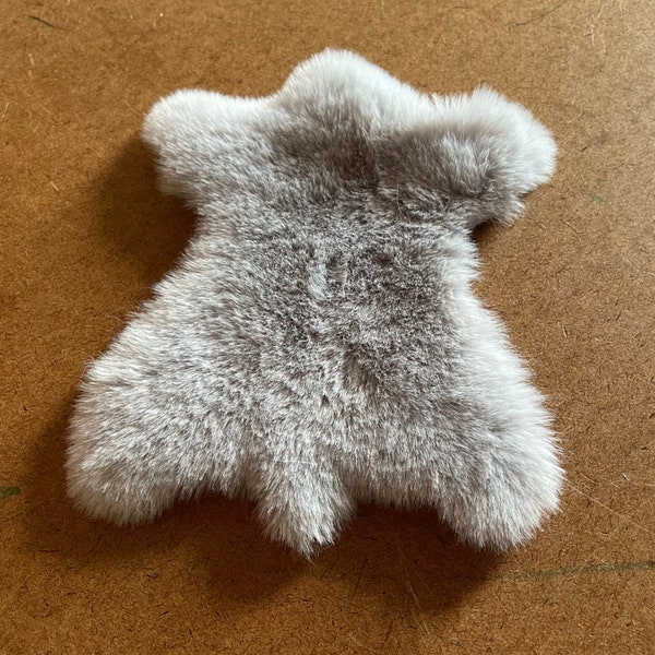 stuffed bear rug