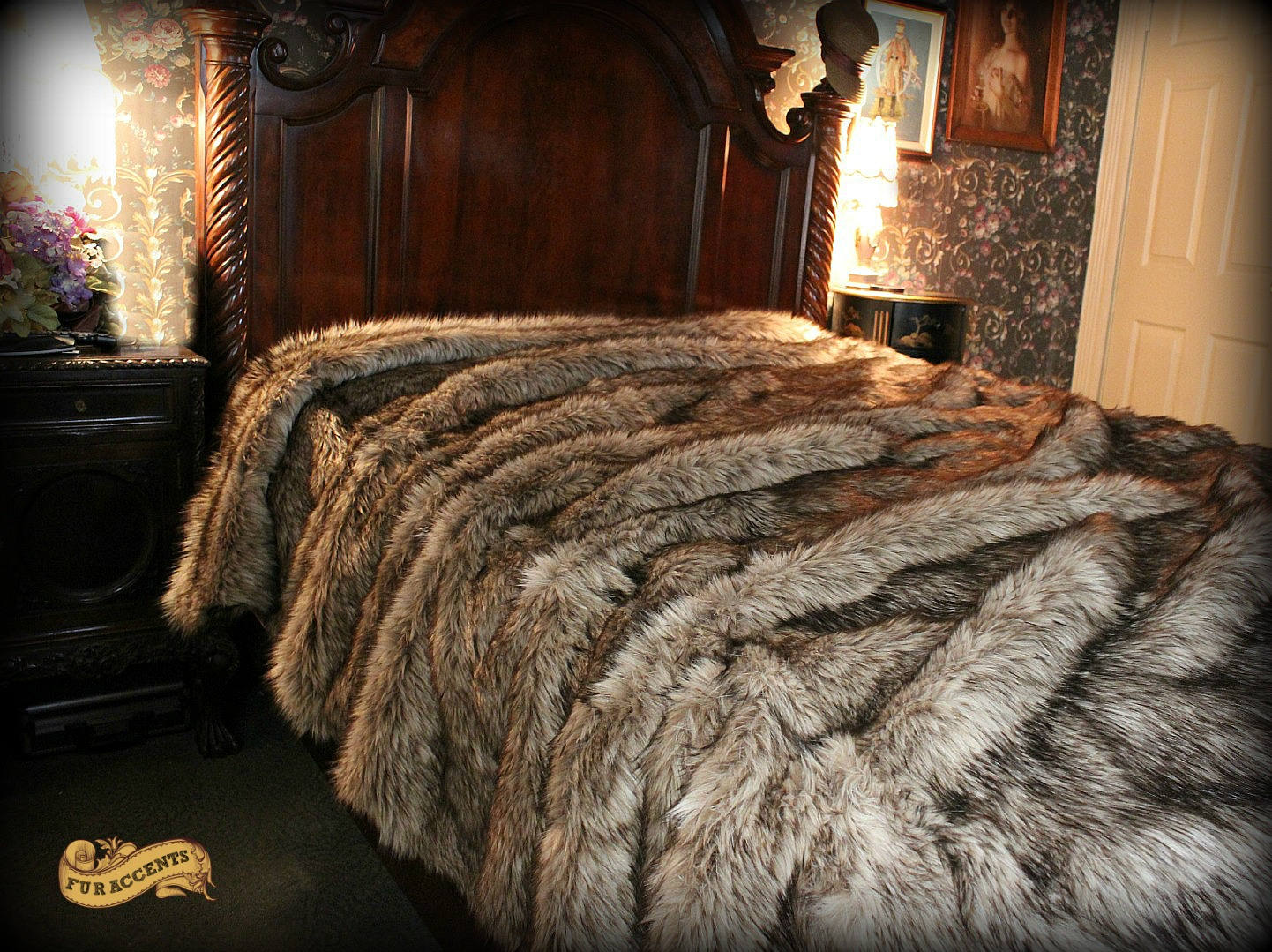 Mink bed runner sale