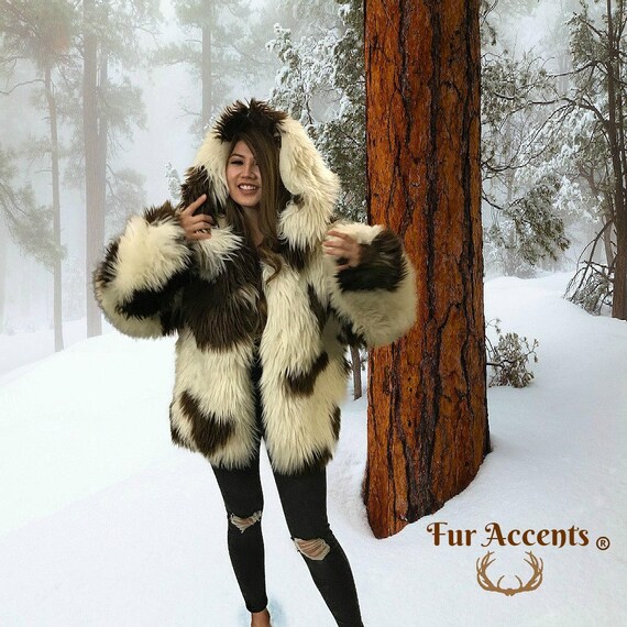 Amazon.com: ZHENAIYISHENG Furry Faux Fur Boots for Women