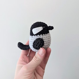 Crochet Chickadee Bird Pattern - Amigurumi PDF Tutorial - Instant ...