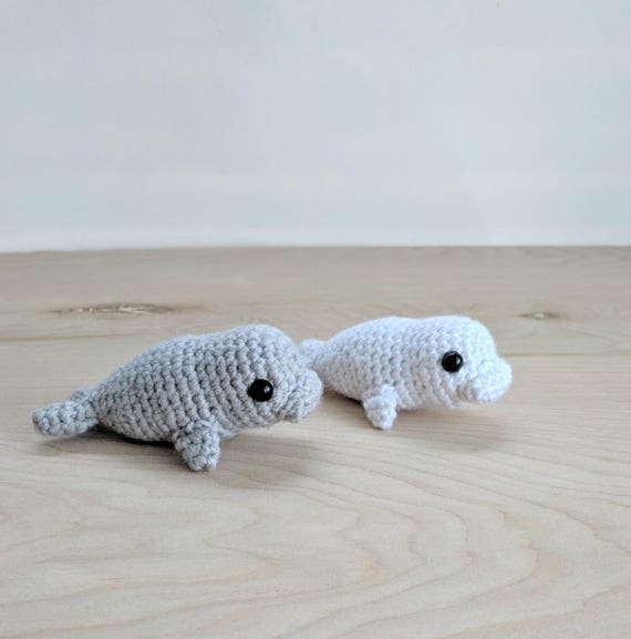 stuffed beluga whale