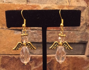 Christmas Angel Earrings