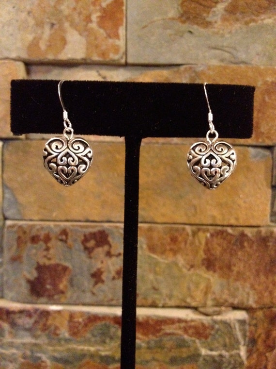 Brighton jewelry heart earrings deals