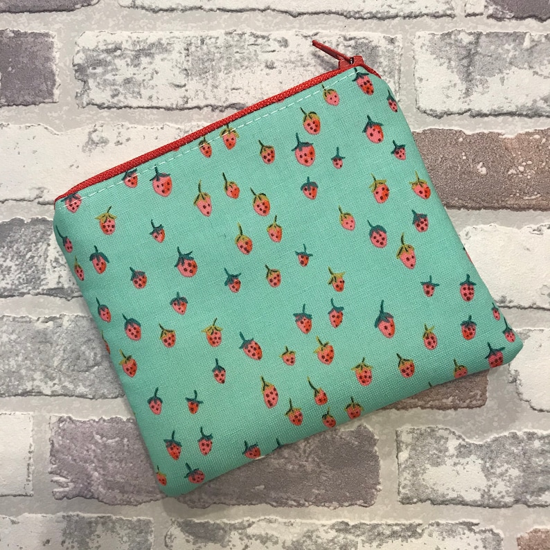 Zip Pouch Cable Pouch Zip Wallet Coin Purse