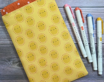 Drawstring Pouch  fits Hobonichi weeks and weeks mega - Pencilcase - Pen Pouch