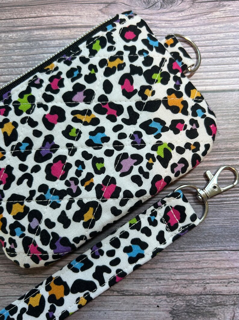 ID Wrislet purse with matching wrist strap image 2