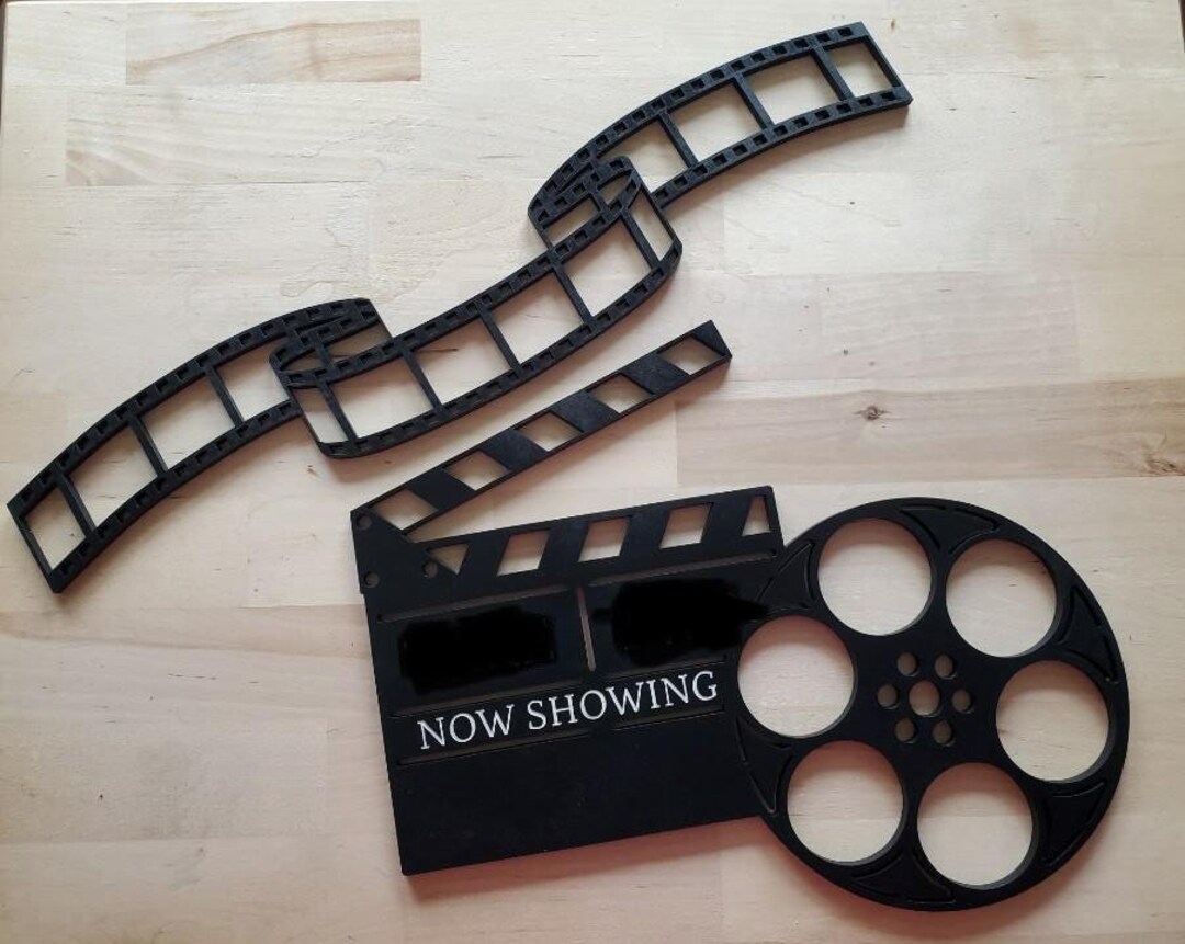 MOVIE FILM Stripwall Decortheater Room, Movie Night, Movie Room Etsy