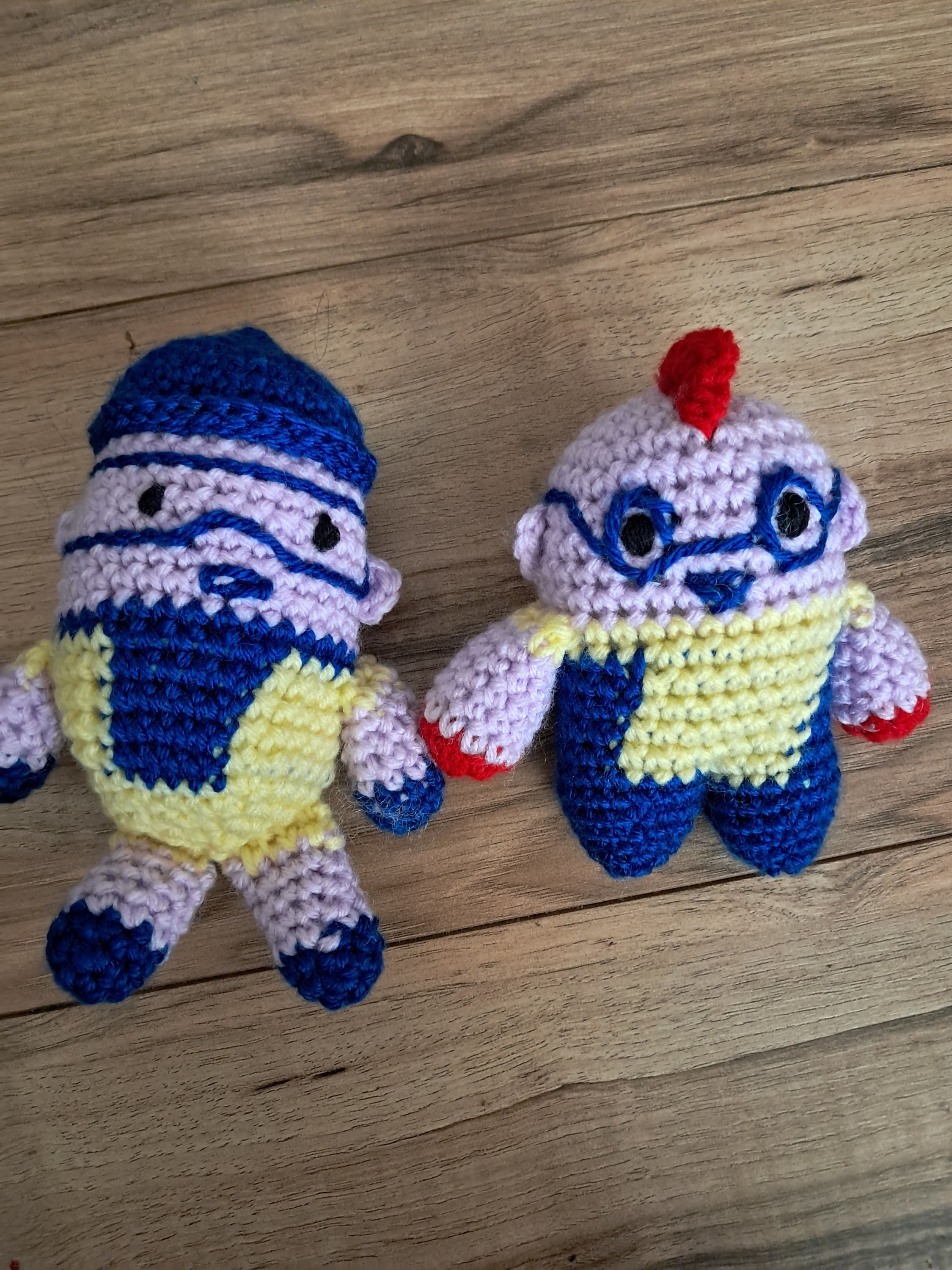 Team Umizoomi Crochet Dolls - Handmade Miniature Characters (set
