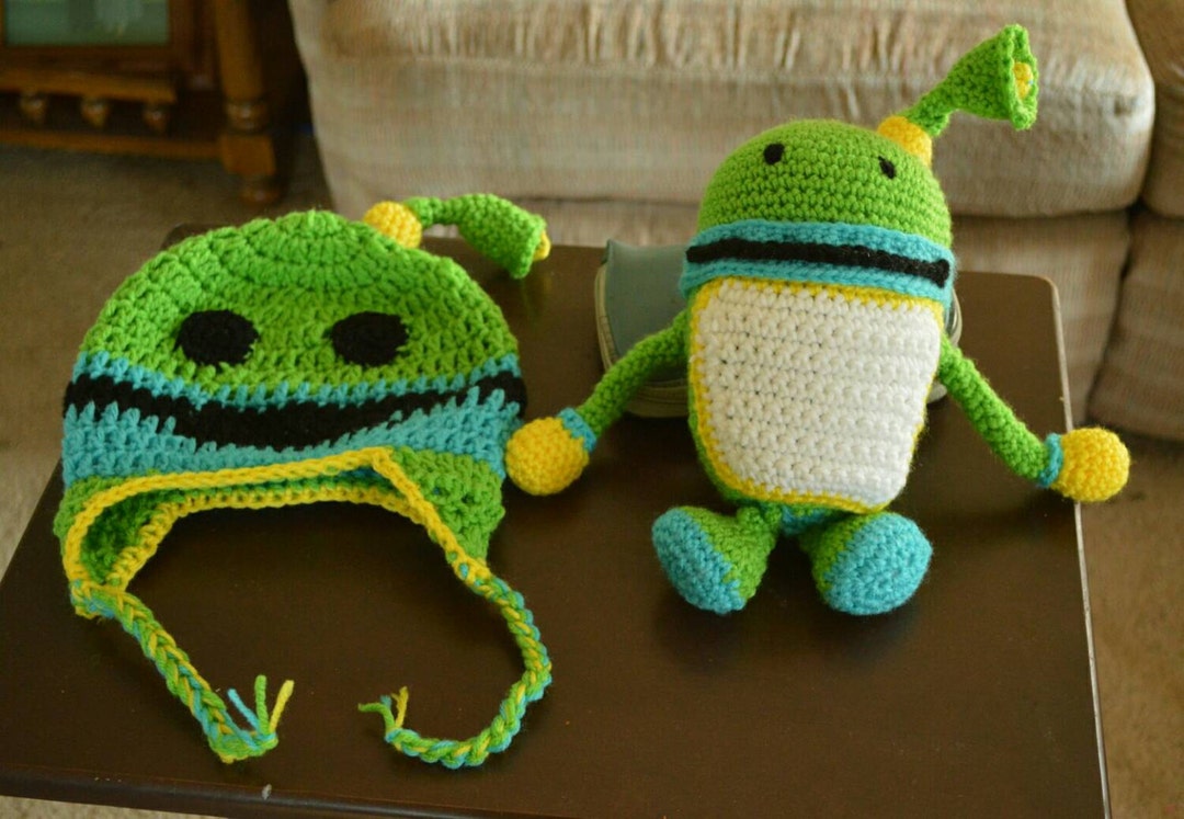 Crochet Team Umizoomi Bot and Hat, Amigurumi Set - Etsy