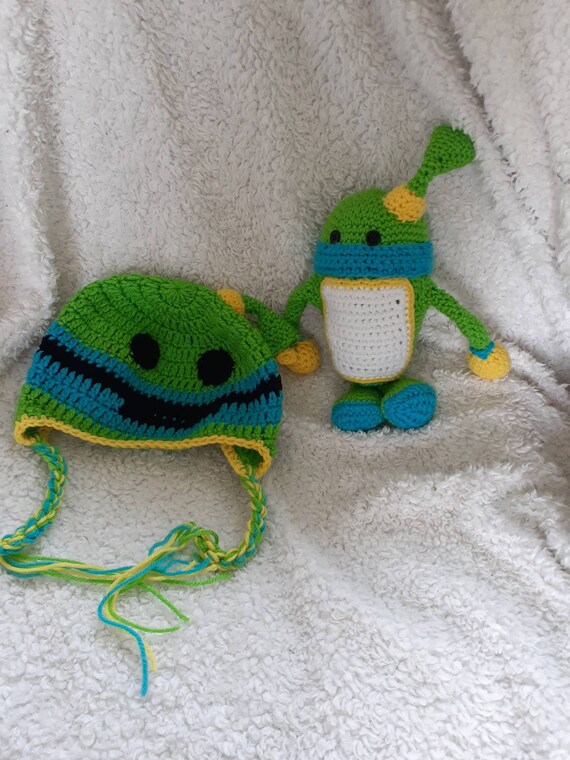 Crochet Team Umizoomi Bot and Hat, Amigurumi Set - Etsy
