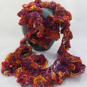 Scarf - Knit -Redilicious
