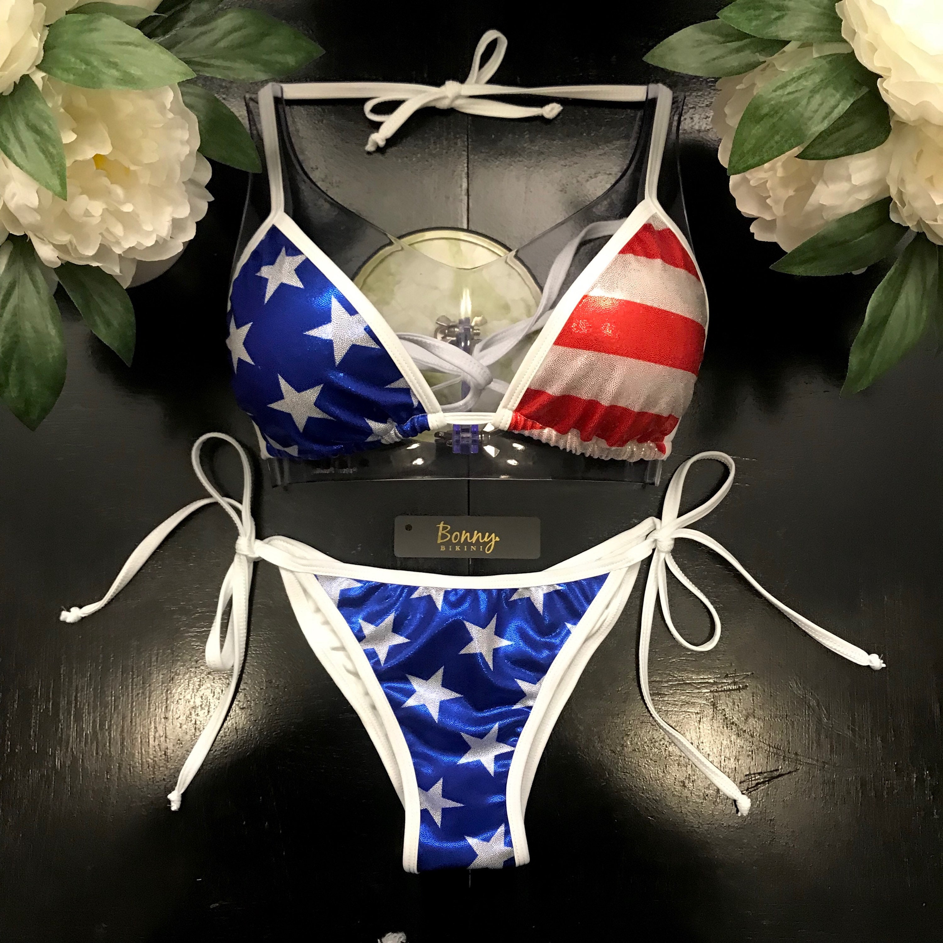 Stars and stripes bikini - Etsy 日本