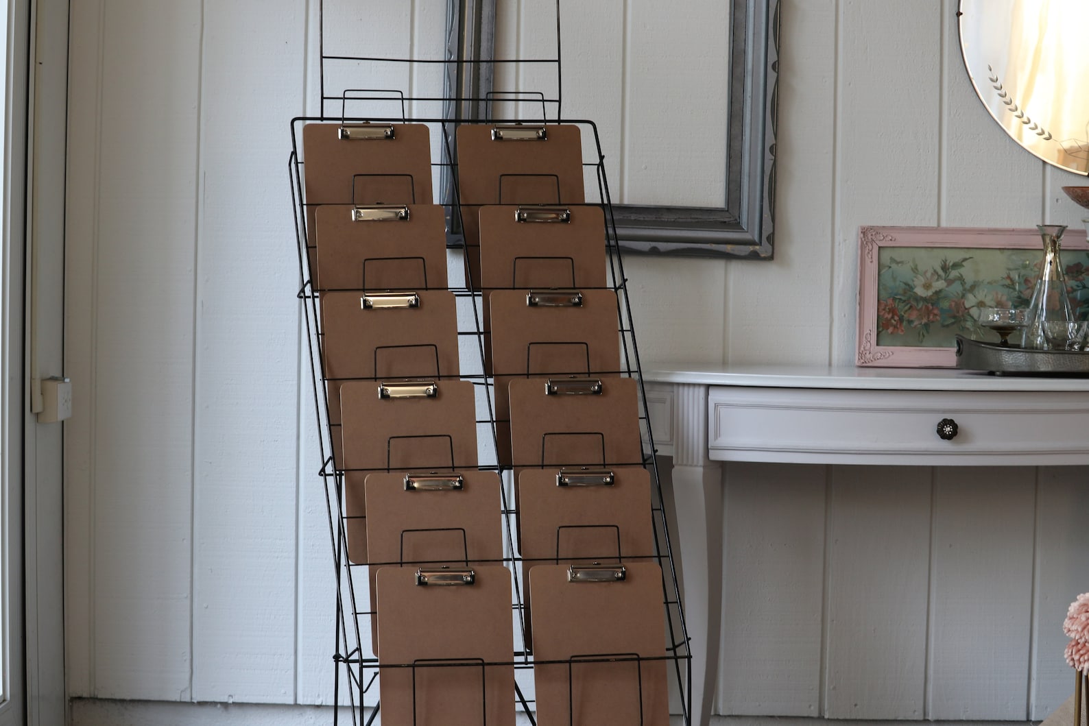 Vintage Metal Magazine Rack: Expandable Classroom Book Display - Etsy