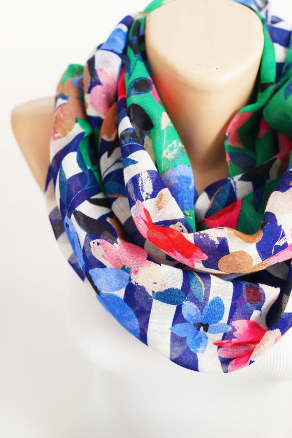 Designer vintage hair scarf, valentines day gift