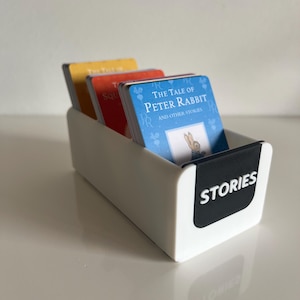 YOTO Card Cubby - Soporte personalizado (capacidad para 108 tarjetas)