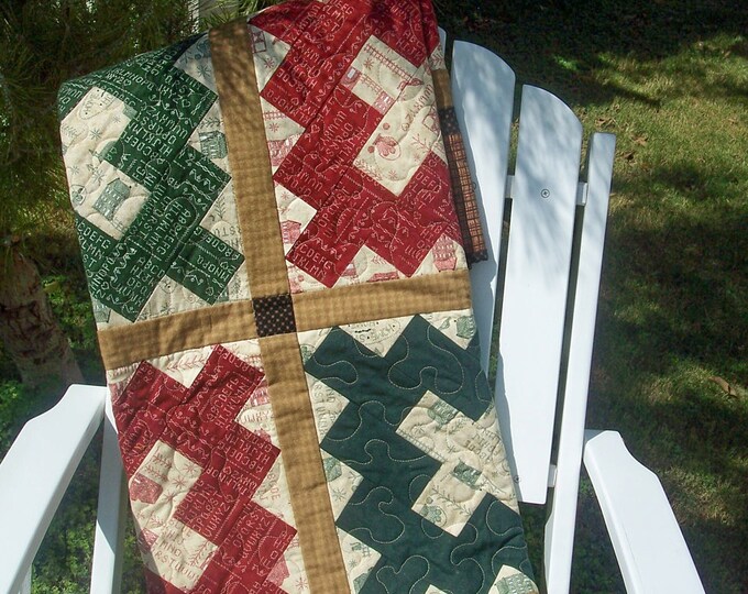 Country Christmas Quilt Etsy