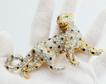 Panther brooch on sale