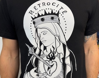 Retrocite Black T-Shirt Unisex - Retrocite Logo Branding Tee merch