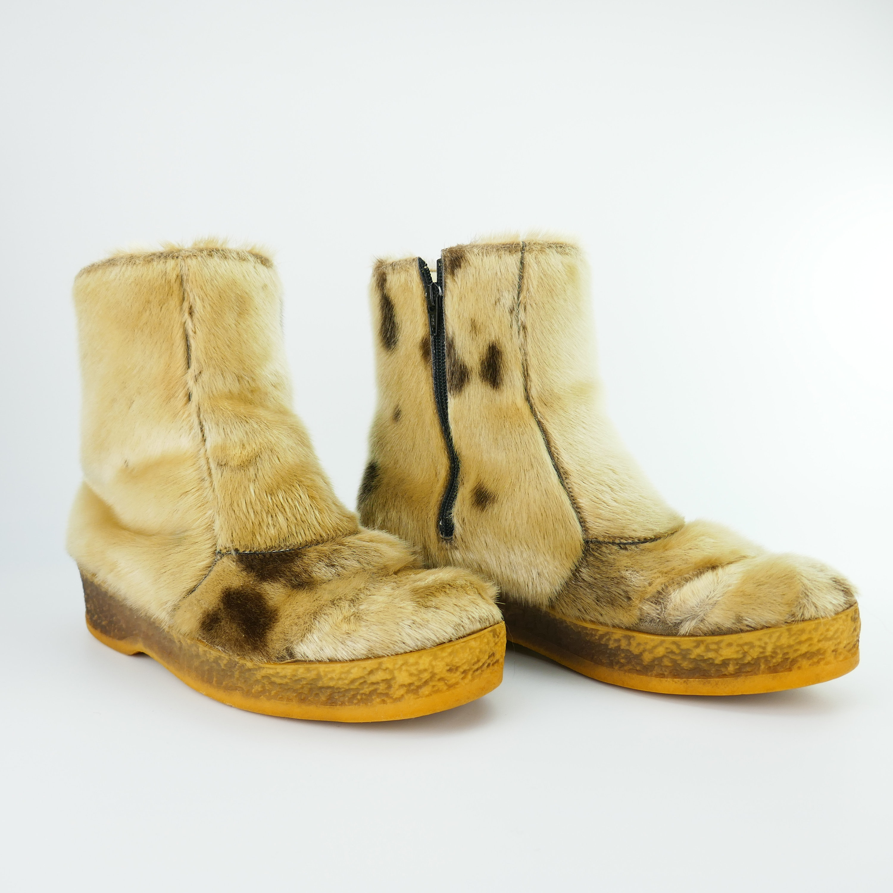 Seal Fur Boots - Etsy