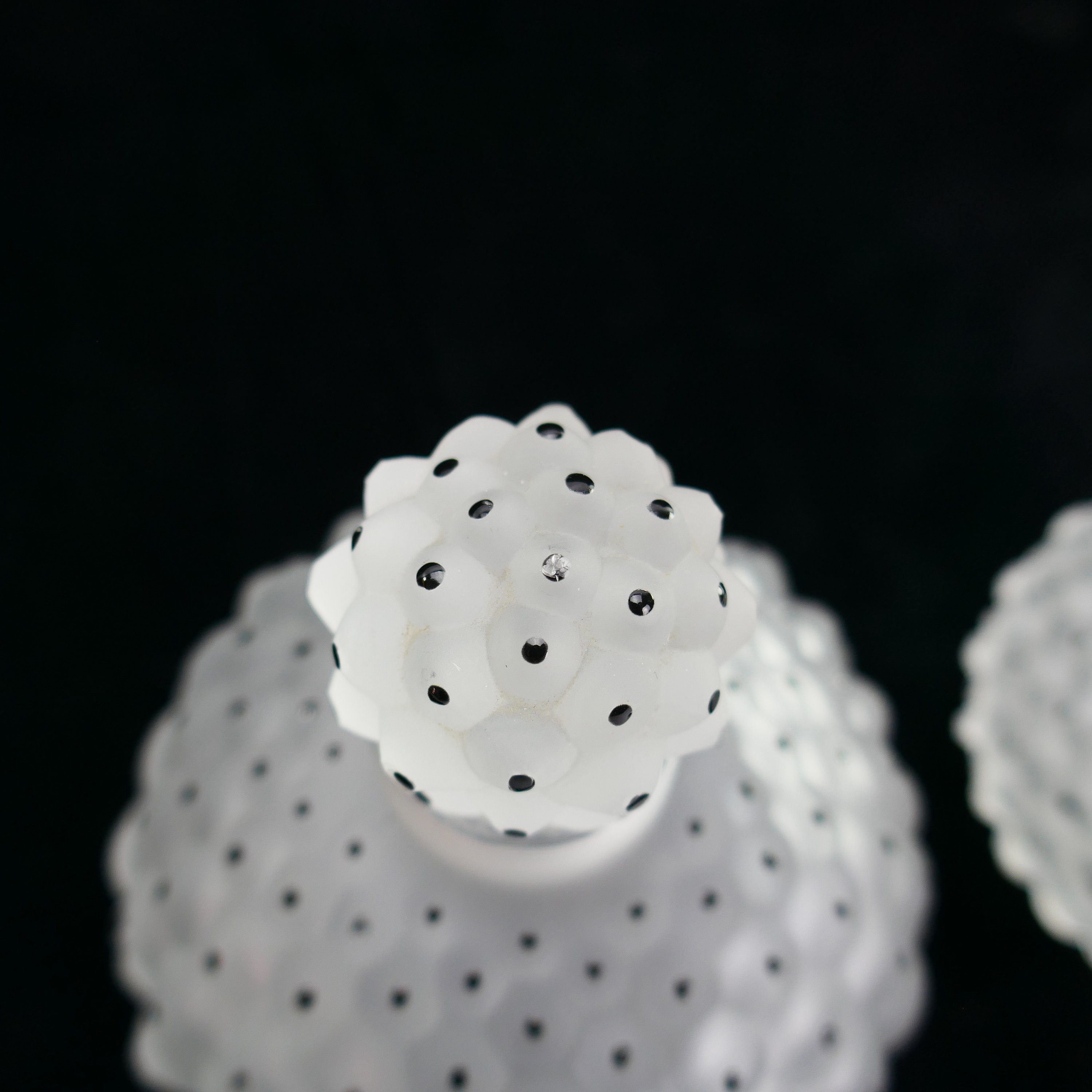 ヴィンテージ ラリック ガラス香水瓶 クリスタル パリ フランス