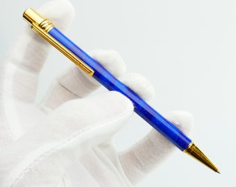 Must de Cartier Lapis Lazuli Blue ballpoint pen Gold