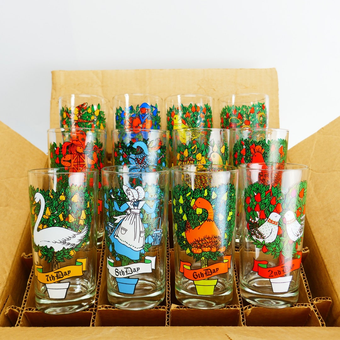 12 Days Of Christmas Glassware