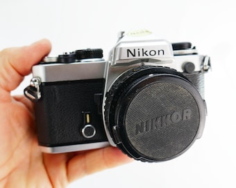 Nikon FE2 - Nikkor 50mm F/1.4 Lens - Vintage SLR Camera - Etsy
