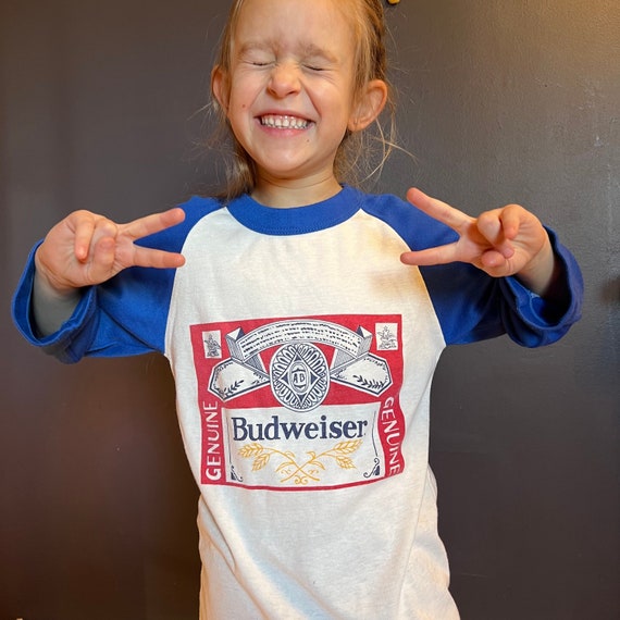 Vintage Budweiser Tee Beer 