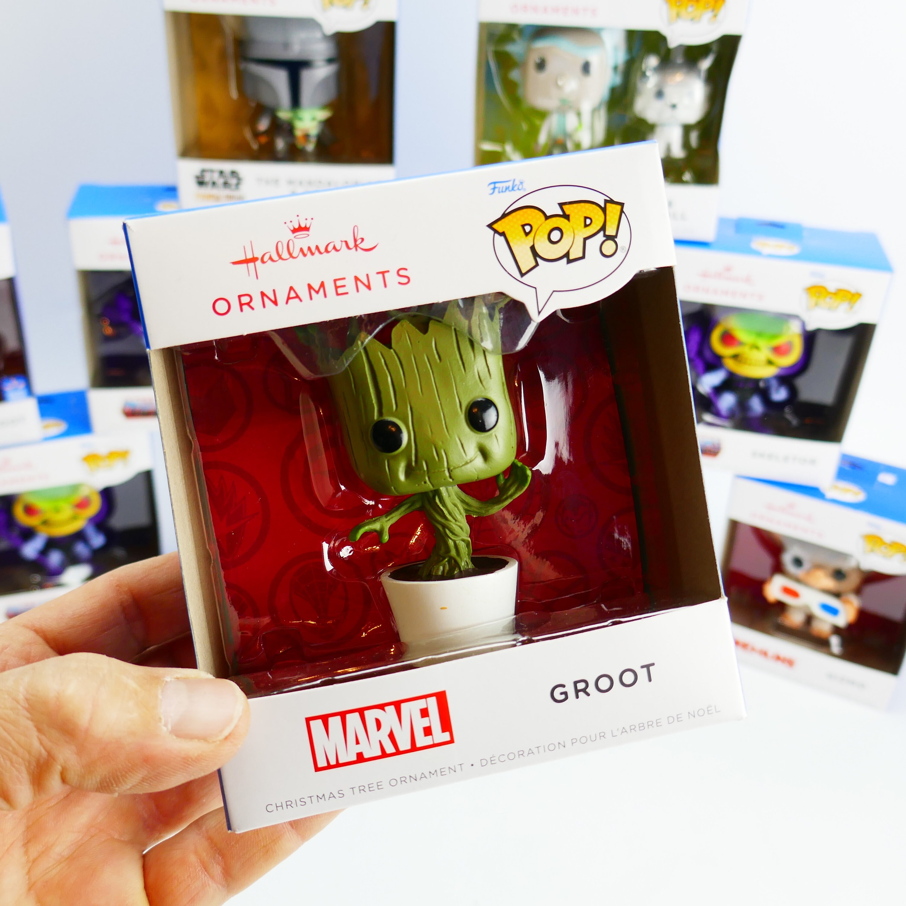 Hallmark Marvel Guardians of The Galaxy Groot Funko POP! Christmas  Ornament,Resin