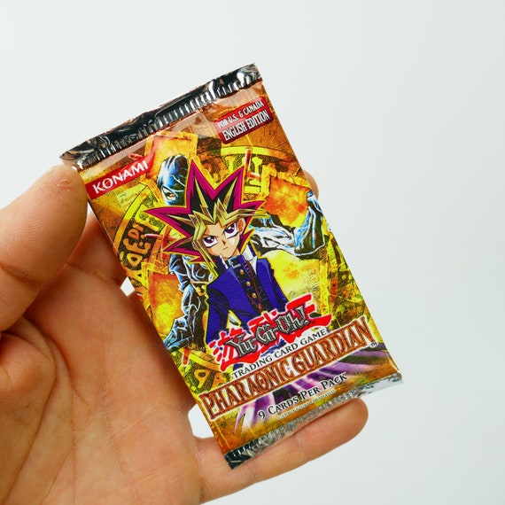 SEALED Yu-gi-oh Pharaonic Guardian NOS Booster Pack 9 Cards KONAMI Yugioh  Copyright 1996 - Etsy