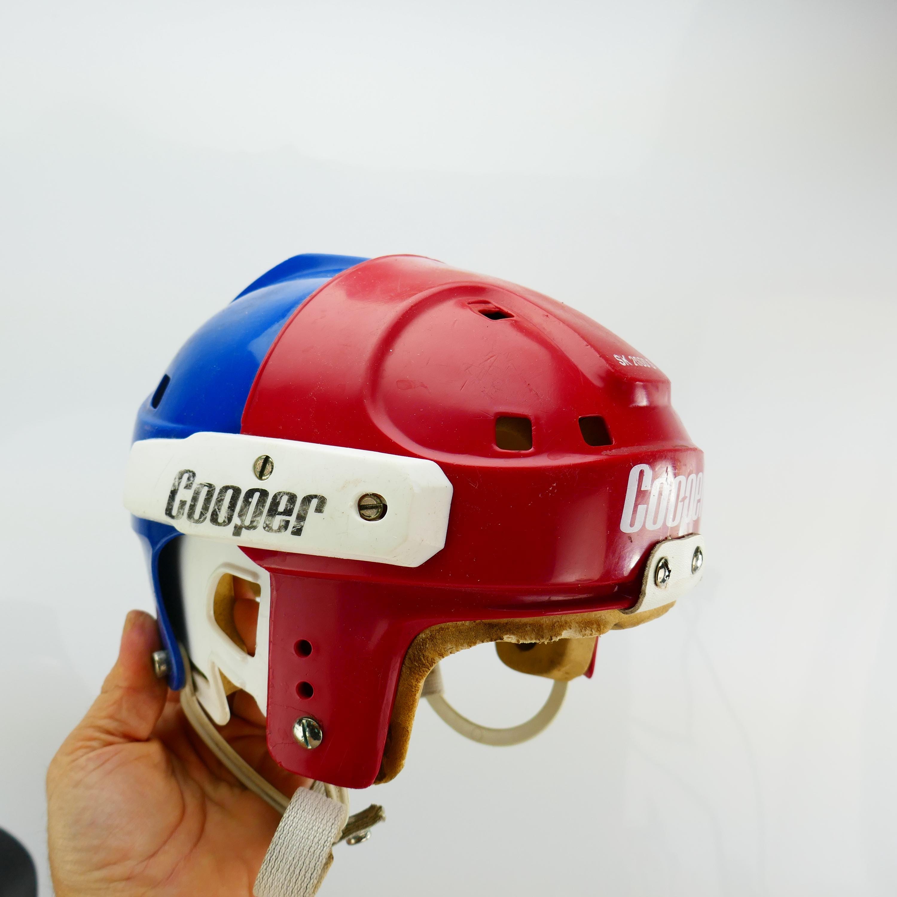 ヴィンテージ 中古 Cooper sk 2000 sk2000 ヘルメット レア 2色 赤と青 