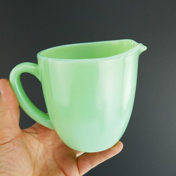 Vintage Fire King Jadeite Measuring Cup Milkglass Etsy