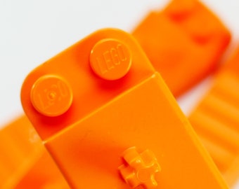 Separatore di mattoncini LEGO arancione, lotto di