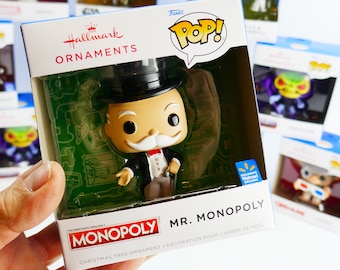 Décoration de sapin de Noël New Funko Pop - Mr Monopoly