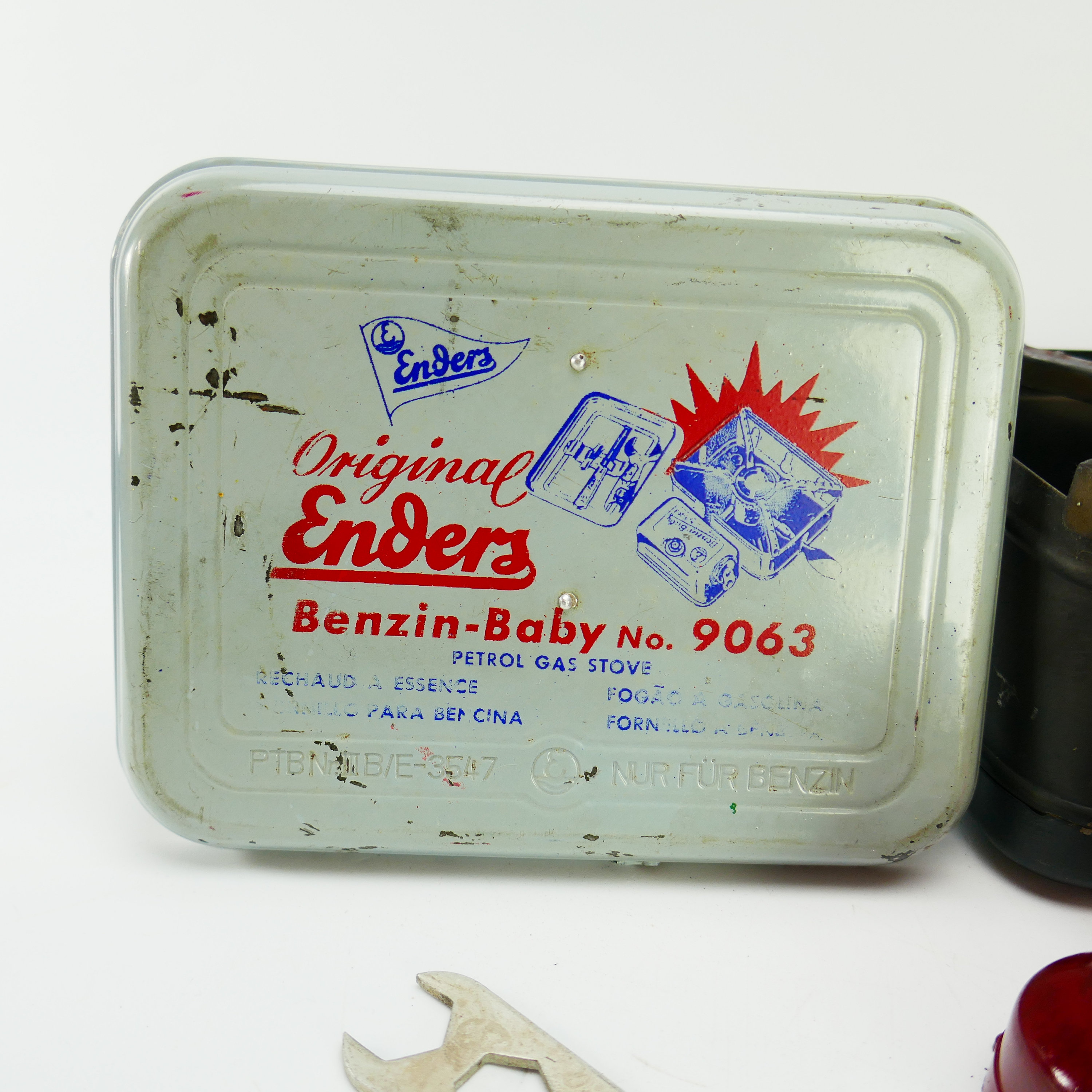 Vintage Enders Benzin - Baby No. 9063 Gasoline Petrol Gas Vintage Enders Benzin - Baby No. 9063 Gasoline Petrol Gas