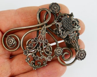 Antigo balde de cinto Art Nouveau Royal French Bretagne