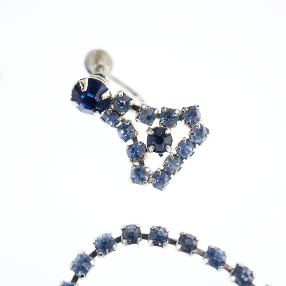 Vintage Matching set Necklace & screw back earrin… - image 4