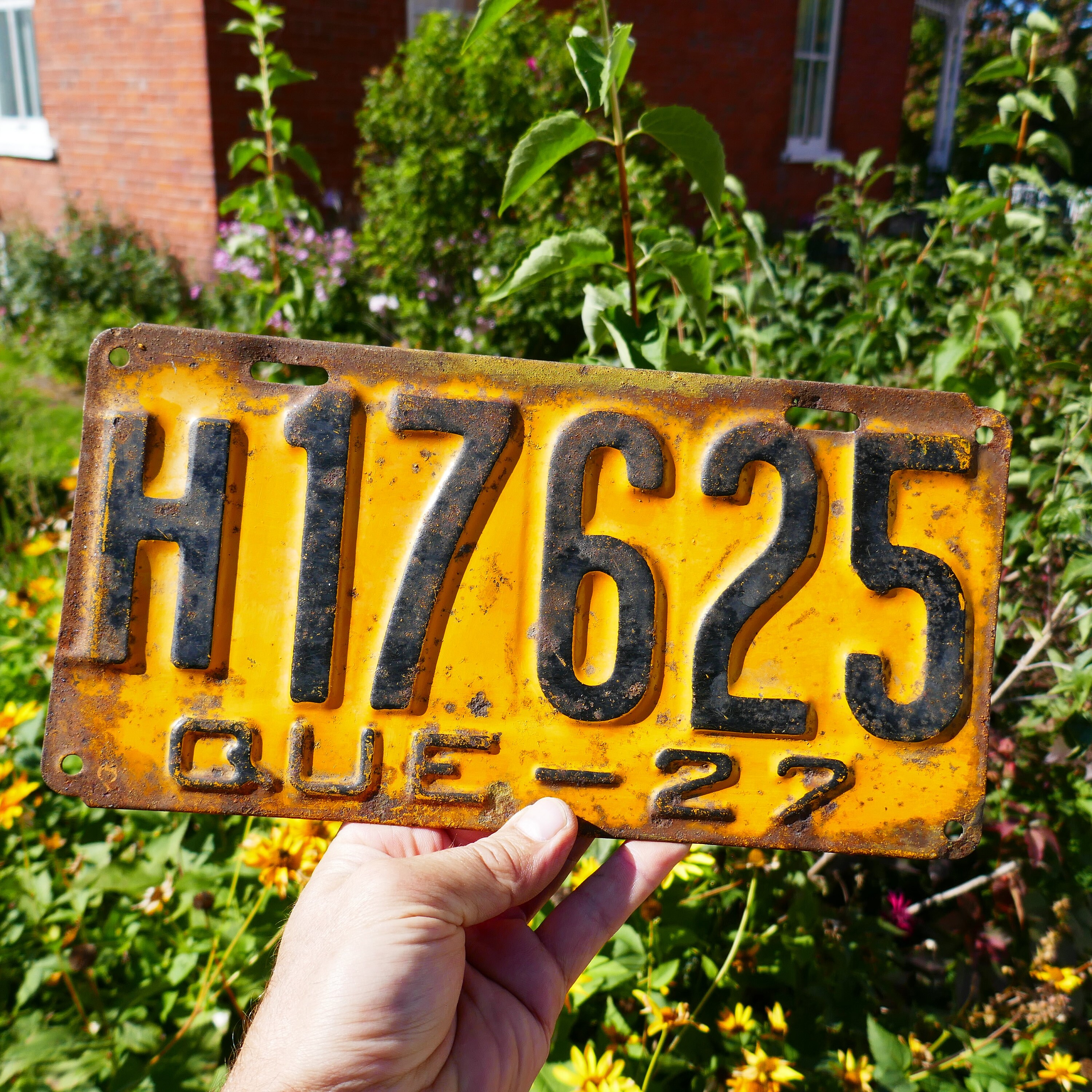 ancienne plaque immatriculation decoration milwaukee